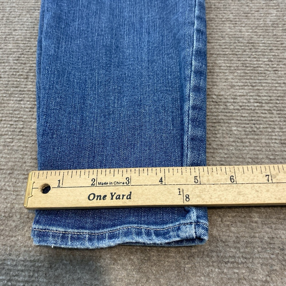 Lucky Brand Blue Faded Straight-Leg Jeans - Picture 12 of 13